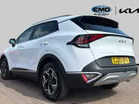 Used Kia Sportage 157 HP (115 kW) 2025 Fusion white SUV