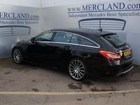 used Mercedes CLS220 CLS-Class 2016 (16) MERCEDES BENZAMG LINE PREMIUM ESTATE DIESEL AUTO BLACK