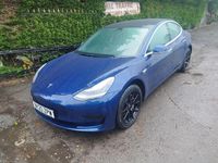 Used Tesla Model 3 Standard Range 177 kW (241 HP) 2020 Blue Sedan