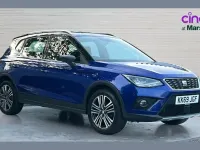 Begagnad Seat Arona XCELLENCE 115 HK (84 kW) 2019 Blå SUV