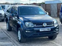 Used VW Amarok Trendline 2020 Blue Pickup