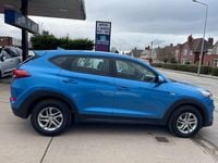 Used Hyundai Tucson 116 HP (85 kW) 2017 Blue SUV