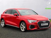 Used Audi A3 Sportback e-tron S-Line 2022 Red Hatchback