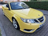 Used Saab 9-3 Cabriolet Aero 2008 Yellow Cabriolet