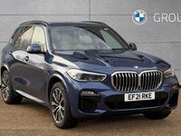 Used BMW X5 M Sport 394 HP (289 kW) 2021 Blue SUV