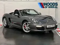 Begagnad Porsche Boxster 315 HK (231 kW) 2014 Grå Cab