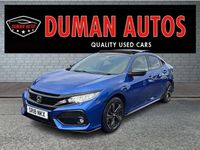 Used Honda Civic Sport Plus 182 HP (133 kW) 2018 Blue Hatchback