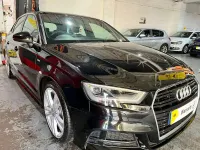 Used Audi A3 Sportback S-Line 2019 Black Hatchback
