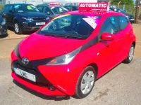 Used Toyota Aygo X-play 68 HP (50 kW) 2014 Red Hatchback