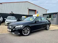 Used Mercedes C220 2018 Black Sedan
