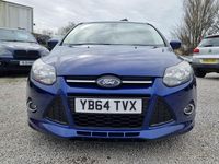 Used Ford Focus Zetec 2014 Blue Hatchback