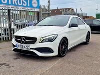 Used Mercedes CLA220 AMG line 177 HP (130 kW) 2017 White Sedan