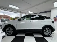 Used VW T-Cross Edition 115 HP (84 kW) 2019 White SUV