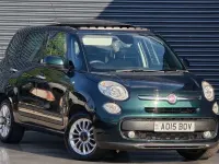 Used Fiat 500L Lounge 85 HP (62 kW) 2015 Green MPV