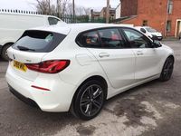 Used BMW 118 Sport Line 2019 White Hatchback