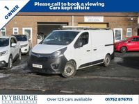 Used Vauxhall Vivaro S 95 HP (69 kW) 2017 White MPV