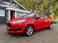Used Ford Fiesta Zetec 2016 Red Hatchback