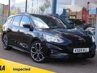 Used Ford Focus ST-Line X 125 HP (91 kW) 2019 Black Estate
