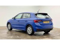 Used Skoda Fabia Comfort 110 HP (80 kW) 2023 Blue Hatchback