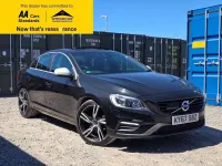 Used Volvo S60 R-Design 190 HP (139 kW) 2017 Black Sedan