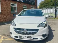 Used Vauxhall Corsa SRi 90 HP (66 kW) 2017 White Hatchback