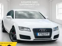 Used Audi A7 2012 White Hatchback
