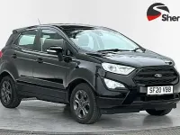 Used Ford Ecosport Zetec 101 HP (74 kW) 2020 Black SUV