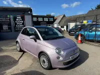 Used Fiat 500 Lounge 85 HP (62 kW) 2013 Pink Hatchback