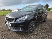 Used Peugeot 2008 Active 2017 Black SUV