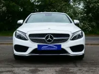 Second-hand Mercedes C300 AMG line 245 CP (180 kW) 2018 Alb Cabrio