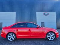 Used Audi A4 S-Line 150 HP (110 kW) 2014 Red Sedan