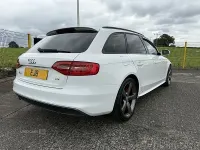 Used Audi A4 Black Edition 2014 White Estate