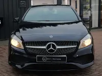 Used Mercedes A180 AMG line 109 HP (80 kW) 2017 Blue Hatchback