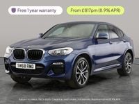 Used BMW X4 M Sport 265 HP (194 kW) 2019 Blue SUV