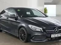 Used Mercedes CLA220 AMG line 2018 Black Coupe