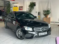 Used Mercedes E220 AMG line 191 HP (140 kW) 2017 Black Sedan