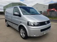 Used VW T5 Trendline 102 HP (75 kW) 2015 Silver Van