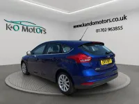 Used Ford Focus Titanium 125 HP (91 kW) 2015 Blue/black Hatchback