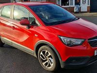 Used Vauxhall Crossland X 82 HP (60 kW) 2017 Red SUV