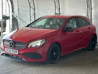 Used Mercedes A200 AMG Line Premium 2015 Red Hatchback