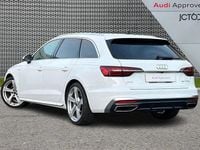 Used Audi A4 S-Line 200 HP (147 kW) 2023 White Estate