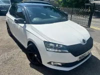 Used Skoda Fabia Monte Carlo 95 HP (69 kW) 2020 White Hatchback