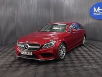 Usado Mercedes CLS220 AMG Line Premium 2016 Vermelho Carrinha