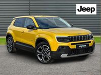 Used Jeep Avenger EV Summit 114 kW (156 HP) 2025 Yellow SUV
