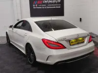 Used Mercedes CLS220 AMG line 174 HP (127 kW) 2015 White Coupe