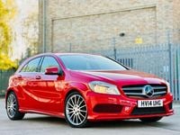Used Mercedes A200 AMG 136 HP (100 kW) 2014 Red Hatchback