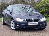 Used BMW 420 M Sport 190 HP (139 kW) 2016 Blue Coupe