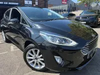 Used Ford Fiesta Titanium 125 HP (91 kW) 2019 Black Hatchback