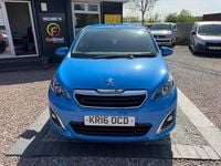 Begagnad Peugeot 108 Allure 2016 Blå Halvkombi