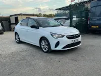 Used Vauxhall Corsa Elite 100 HP (73 kW) 2021 White Hatchback